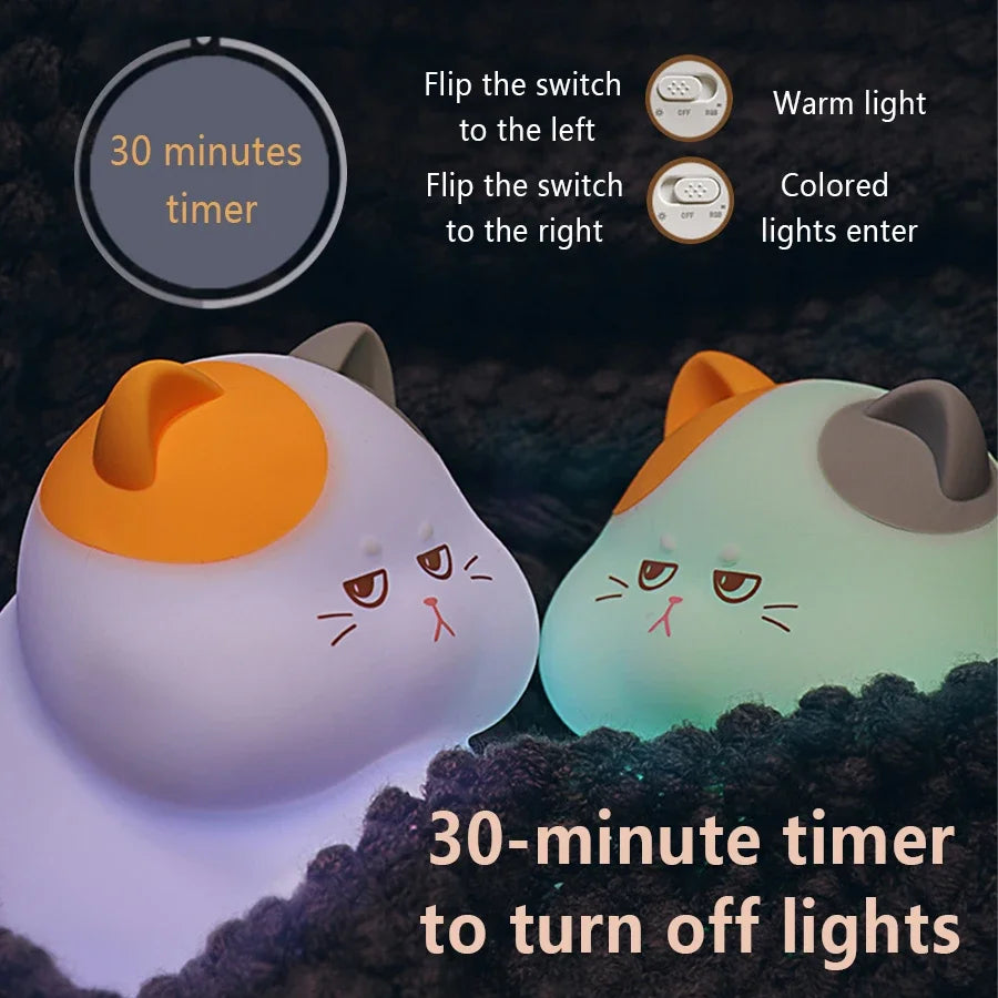 Cat Night Light